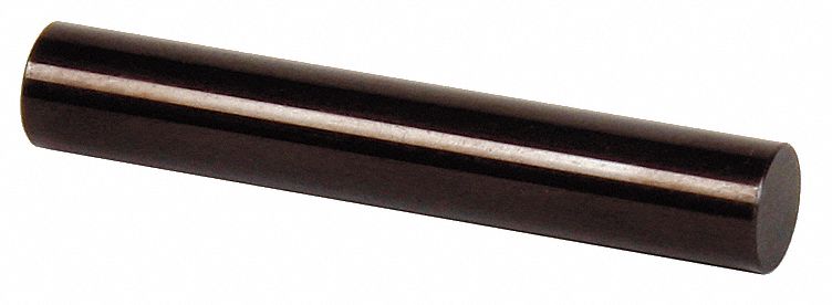 Class ZZ No-Go Pin Gauge: 0.3110 in Dia, 0.00020 in Tolerance, Steel, Black Oxide