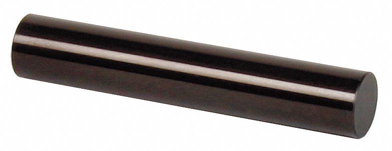 Class ZZ No-Go Pin Gauge: 0.3360 in Dia, 0.00020 in Tolerance, Steel, Black Oxide