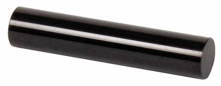 Class ZZ No-Go Pin Gauge: 0.3860 in Dia, 0.00020 in Tolerance, Steel, Black Oxide