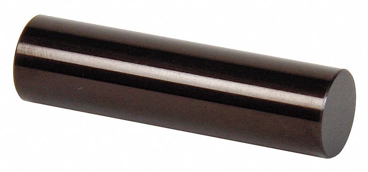 Class ZZ No-Go Pin Gauge: 0.5110 in Dia, 0.00020 in Tolerance, Steel, Black Oxide