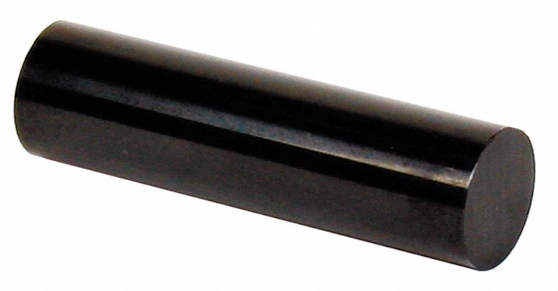 Class ZZ No-Go Pin Gauge: 0.5360 in Dia, 0.00020 in Tolerance, Steel, Black Oxide