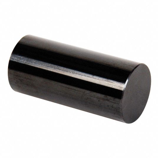 Class ZZ No-Go Pin Gauge: 0.9090 in Dia, 0.00020 in Tolerance, Steel, Black  Oxide