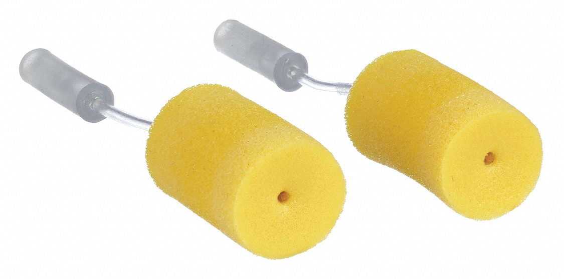 E-A-R, Cylinder, 0 dB NRR, Probed Test Ear Plugs - 6DGD4|393-2003-50 ...