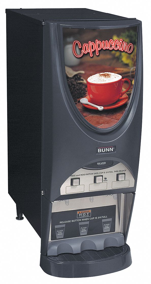 BUNN 4.5 gph Commercial Hot Beverage Dispenser, Black 6DHE3iMIX 3
