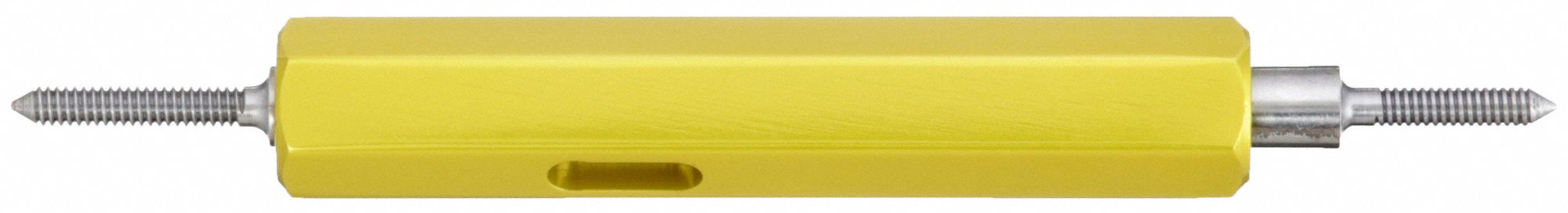 Threaded Plug Gauge Assembly: Go/No-Go (Plus/Minus), M1.6 x 0.35 Thread Size, Metric