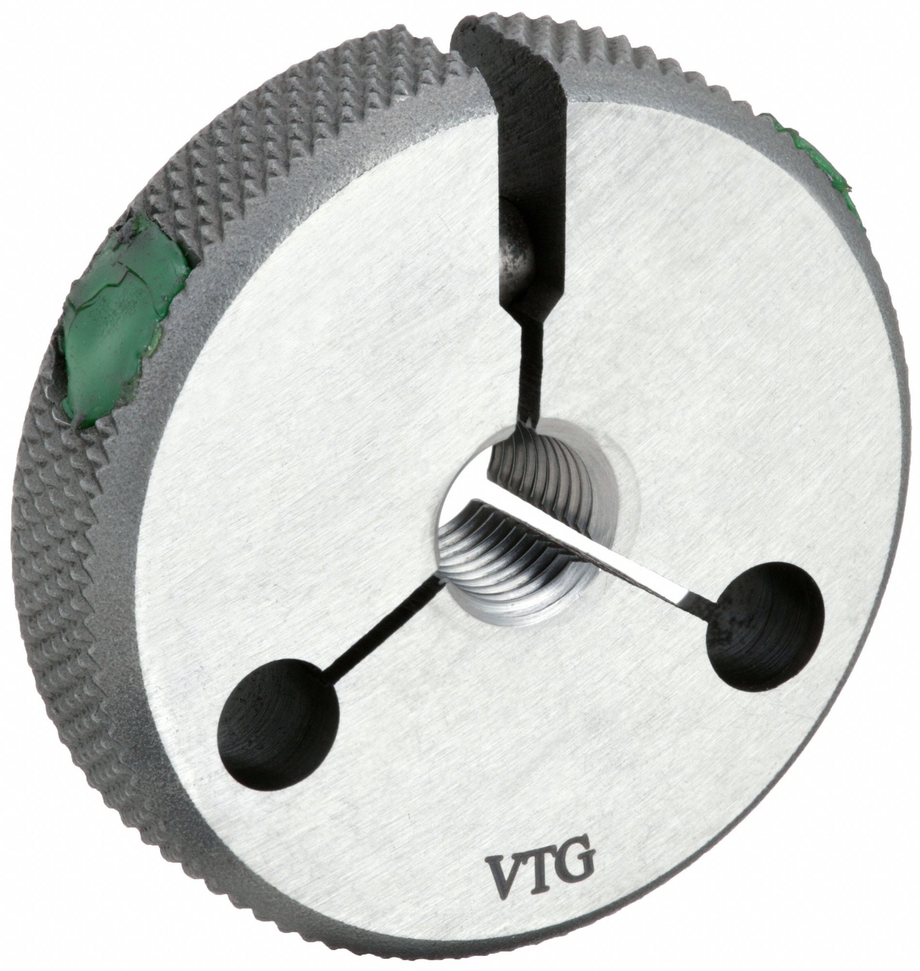 VERMONT GAGE, 5/16"24 Thread Size, Go (Plus), Threaded Ring Gauge