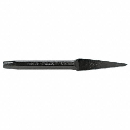 Cape Chisel,1/4 In. x 51/2 In. Grainger