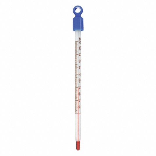 Enviro-Safe Pocket Glass Thermometer 0 to 220F