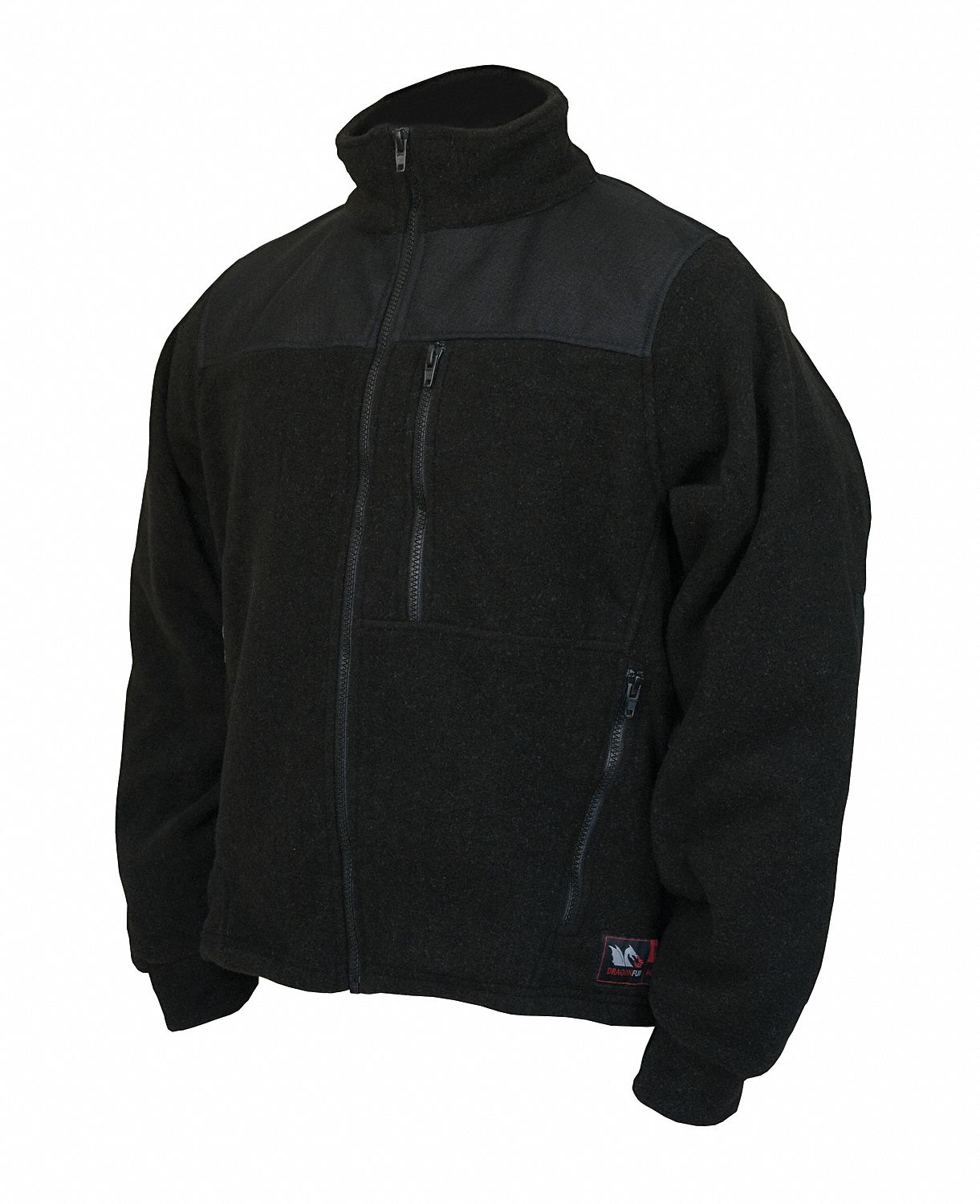 DRAGONWEAR Black Nomex IIIA Fire-Resistant Jacket, XL, 8.2 oz., Number ...