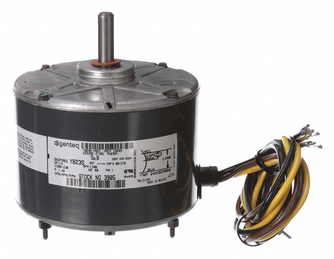 Replacement Induction Motor 2 Hp 110/220 Volt 1 Phase 3,450 Rpm Class E  Damaged