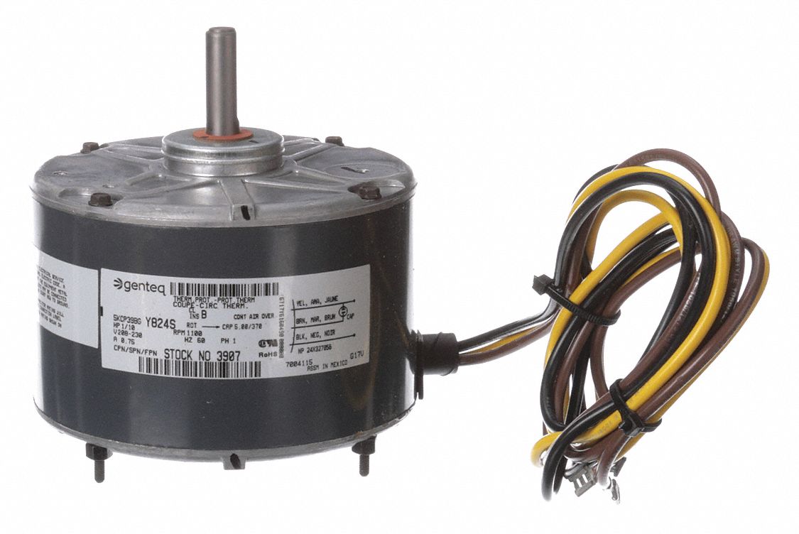 GENTEQ, Carrier/BDP OEM Repl, 1/10 Motor - 6DLL6|3907 - Grainger