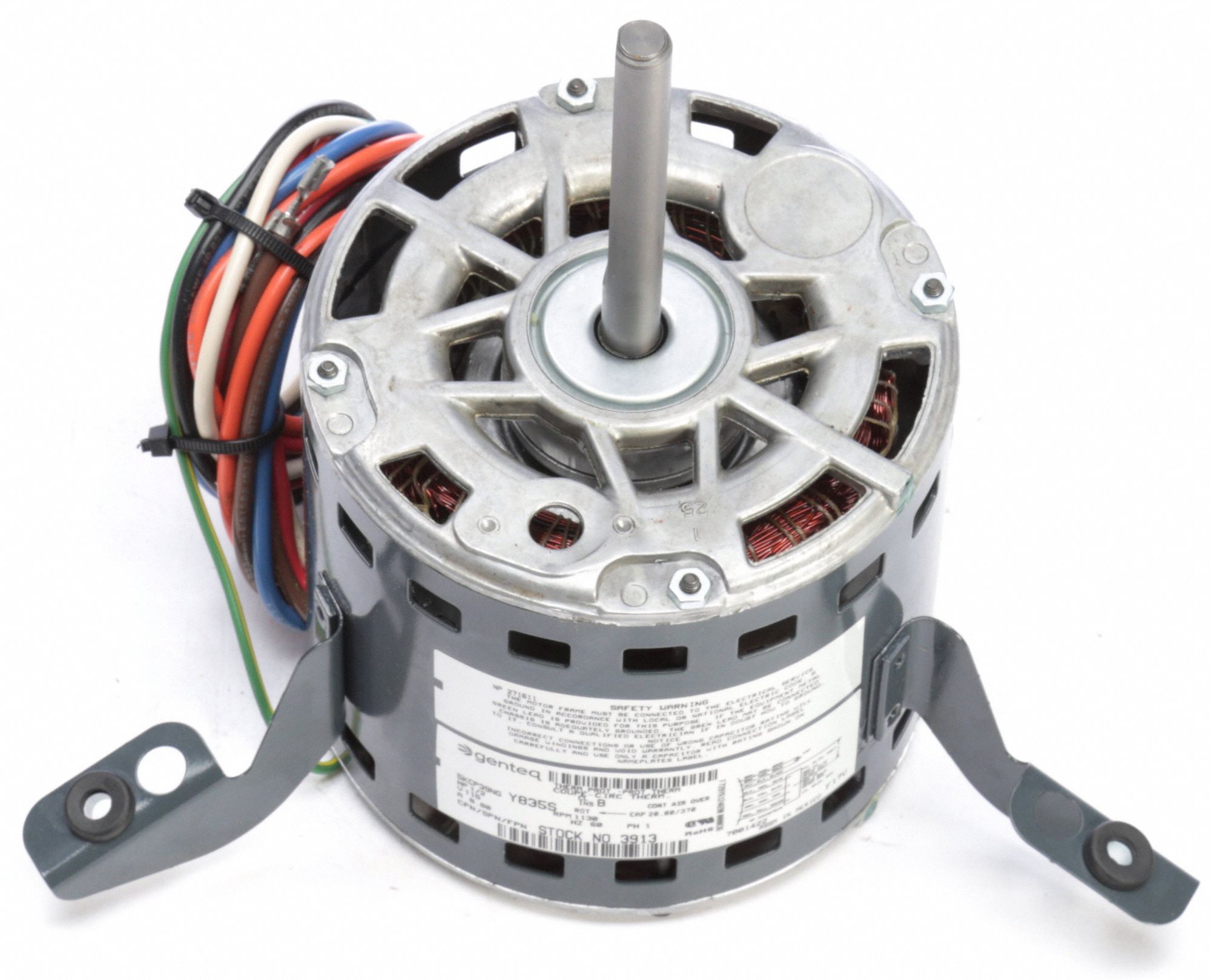 GENTEQ Direct Drive Blower Motor Goodman OEM Repl, 1/2 HP, 1,130