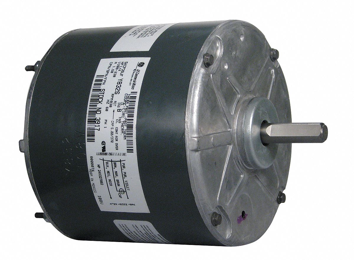 Condenser Fan Motor, 1/4 HP Grainger