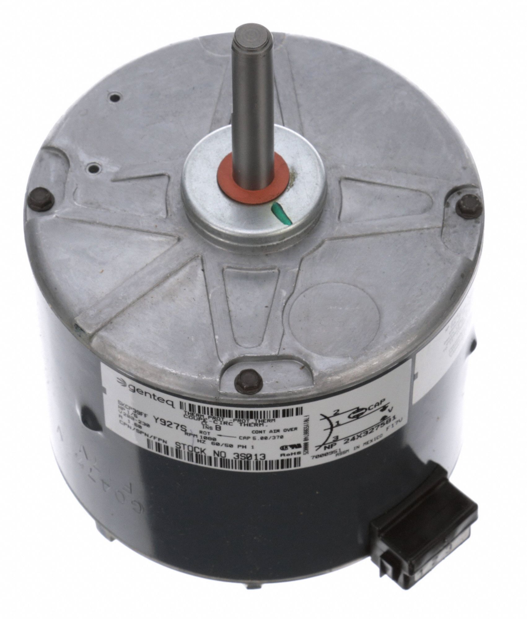 GENTEQ Direct Drive Blower Motor Trane OEM Repl, 1/5 HP, 1,080