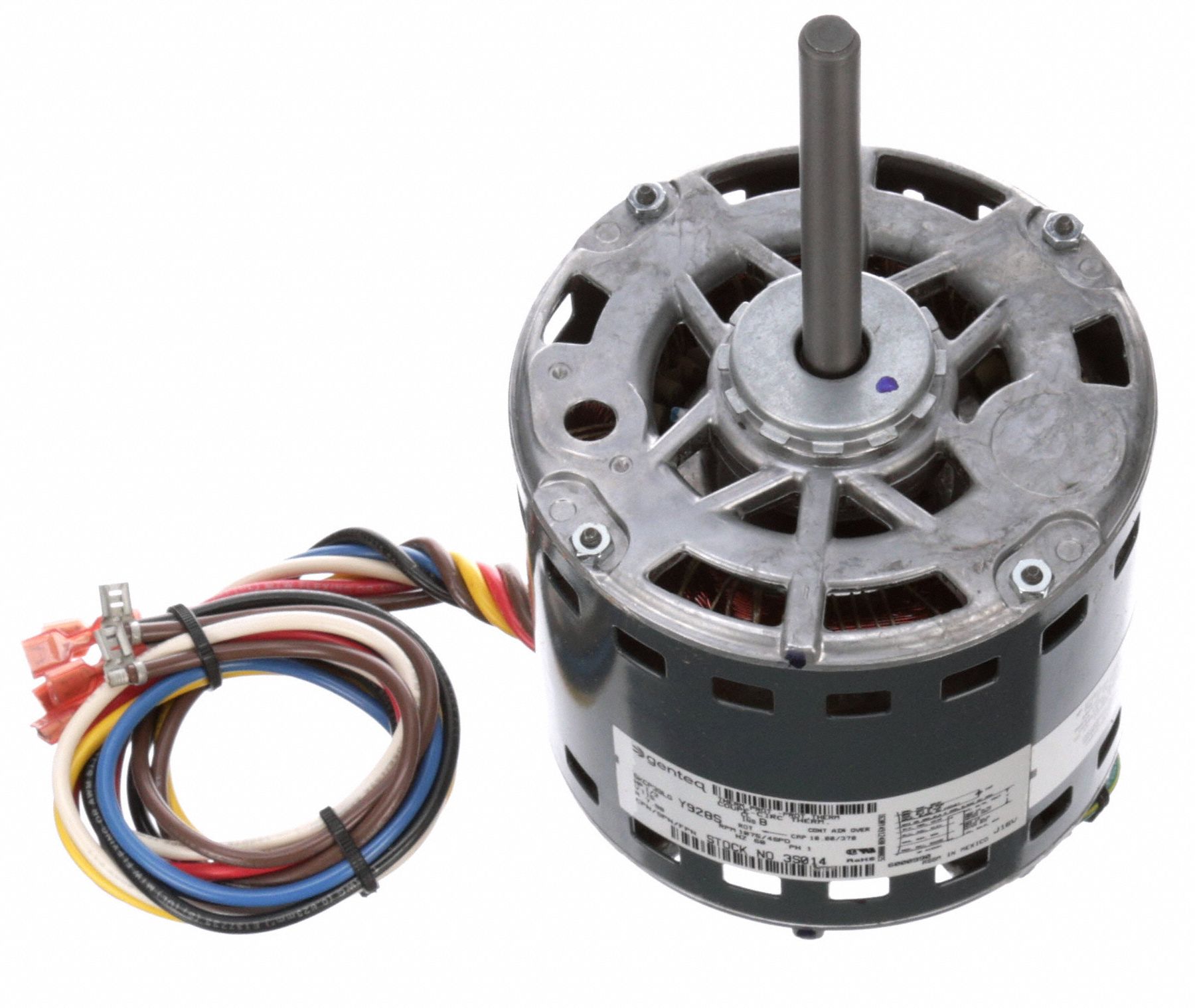 GENTEQ Direct Drive Blower Motor: Trane OEM Repl, 1/2 HP, 1,075 ...