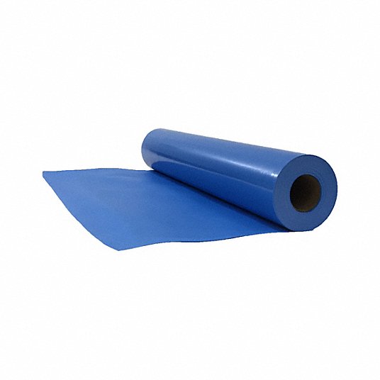 Surface Protection: 150 ft Lg, 36 in Wd, 14 mil Thick, Fire Retardant Polyethylene