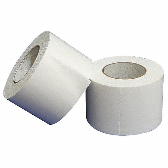 Seaming Tape: White, 180 ft Lg, Polyethylene