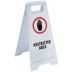 Restricted Area Folding Signs