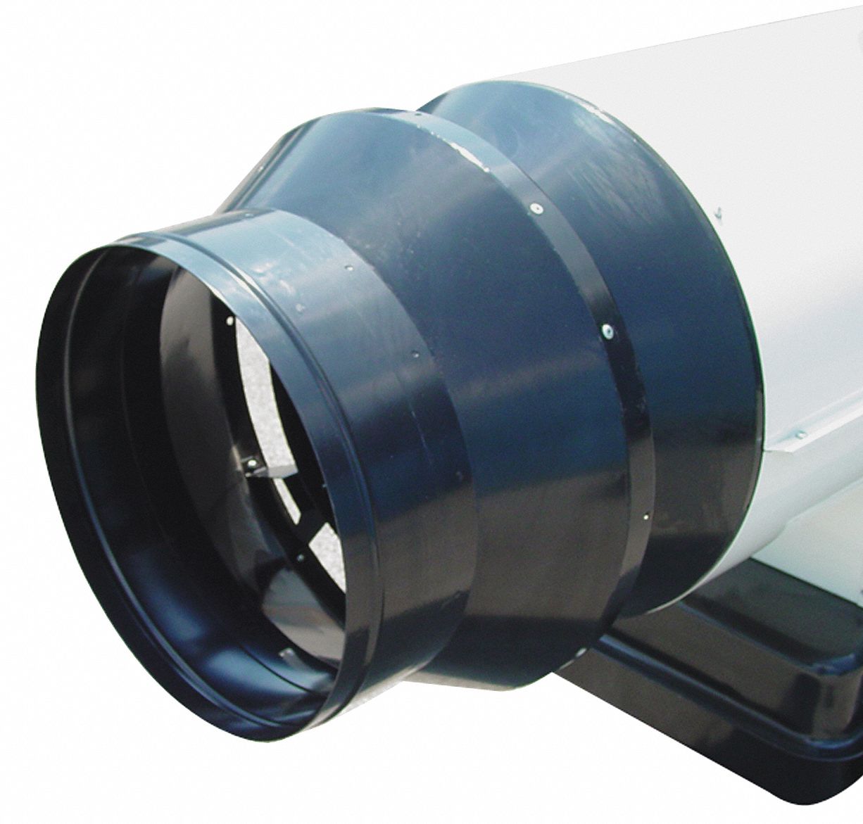 PORTABLE OIL/KEROSENE HEATER DUCT ADAPTER, 5PFW8, 12 IN X 0.03 IN