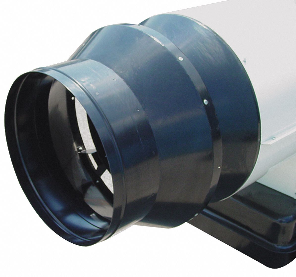PORTABLE OIL/KEROSENE HEATER DUCT ADAPTER, 5PFX0, 16 IN X 0.03 IN