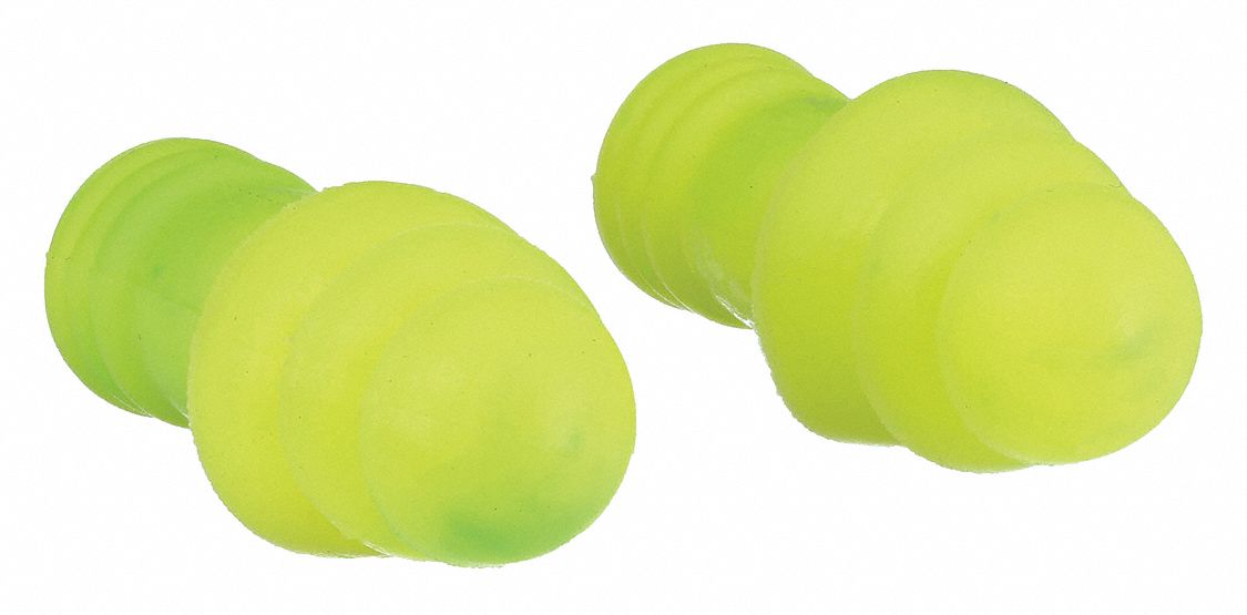 BOUCHONS D'OREILLE, JETZ, RÉUTILISABLE, VINYLE, MOYEN, À BRIDES, 27 DB, SANS FIL, À ENFONCER