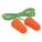 BOUCHONS D'OREILLE, JETABLES, ORNG, MOUSSE/PLASTIQUE, MOYEN, BALLE, 30DB, CORDON, CSA, 100PR