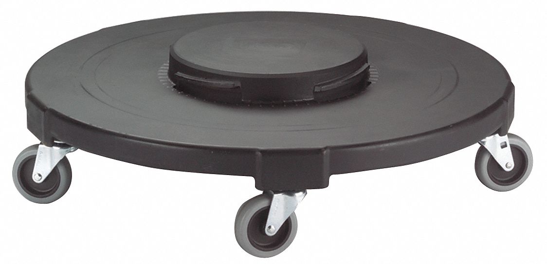 ROUND DOLLY, BLACK, 24 IN. DIA.