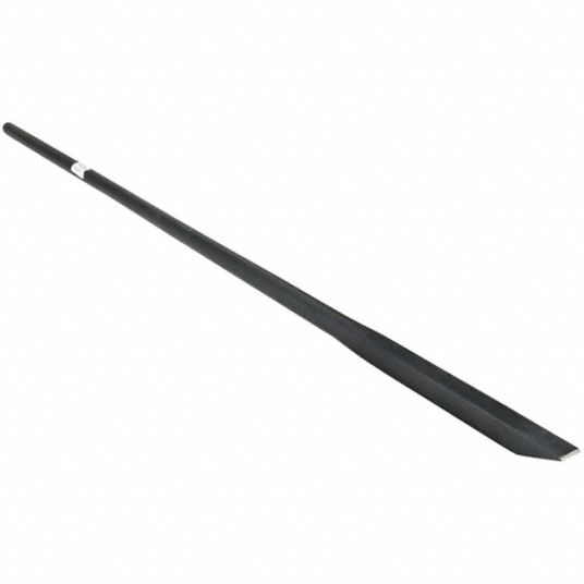 Point End, 60 in Overall Lg, Pinch Point Bar - 6DPV4|1160100 - Grainger
