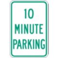 10 Minute Parking Signs