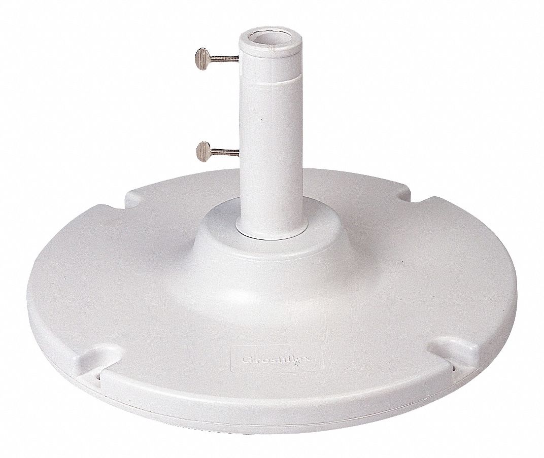 6DVH3 - 35lb Table Umbrella Base White