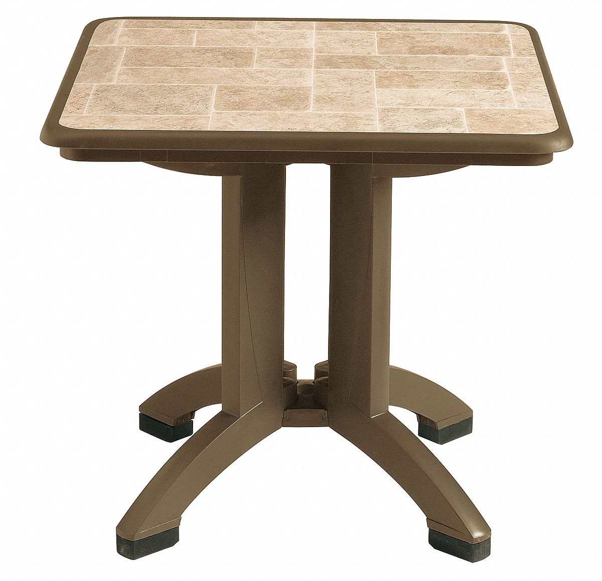 6DVL5 - Folding Table 32 In Square Bronze Mist