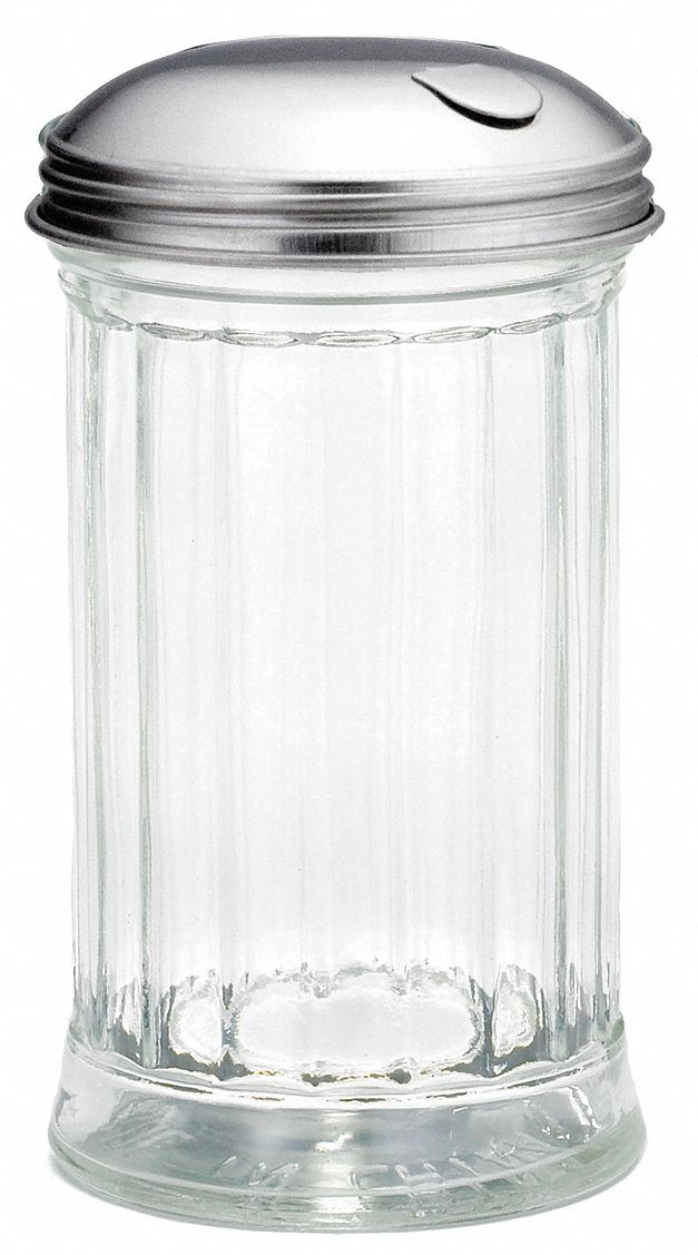 TABLECRAFT PRODUCTS COMPANY, 12 oz Capacity, Plastic, Shaker 6DVX5