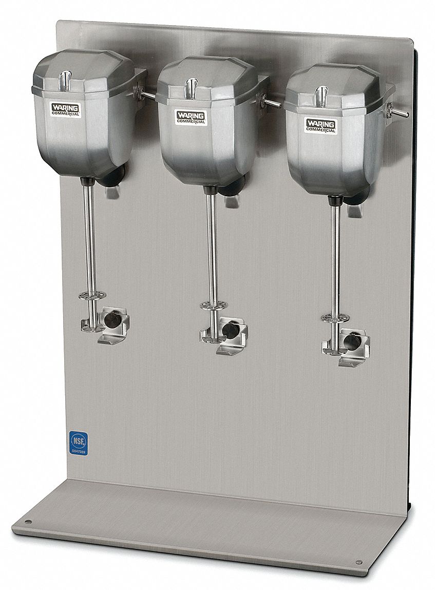 WARING COMMERCIAL High Performance, Triple Head, Countertop Design