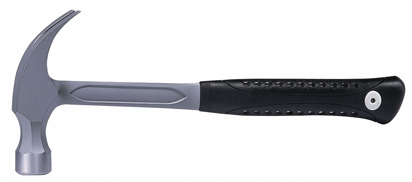 6DWG3 - Curved-Claw Hammer Steel Smooth 16 Oz