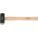 STEEL ENGINEERING HAMMER, WOOD HANDLE, 3 LB HEAD WT, 1½ IN DIA, 16 IN OVERALL L, OCTAGONAL SHAPE