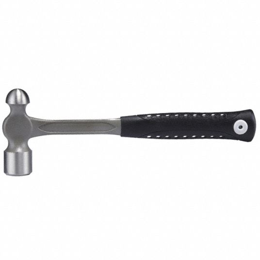 WESTWARD Ball Pein Hammer, Head Weight (Oz.) 24.0, Steel Handle