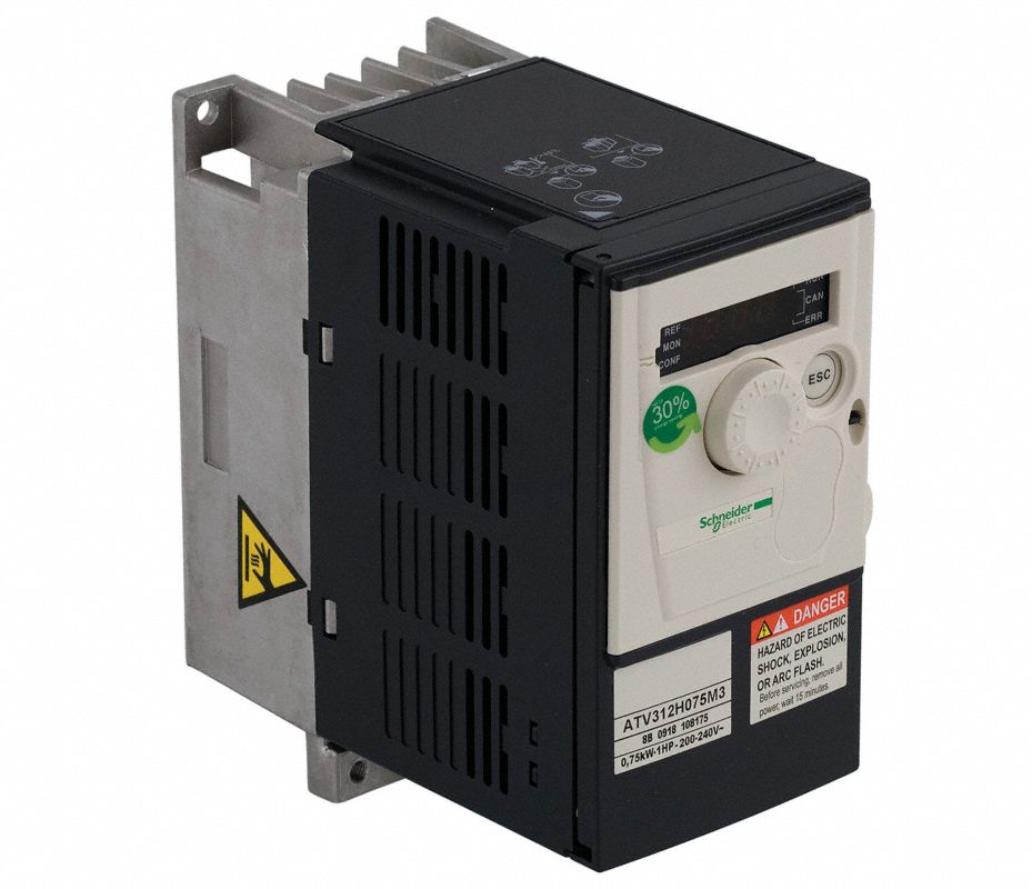 SCHNEIDER ELECTRIC Variador de Velocidad, Frecuencia o.5 HP Impulsores de Frecuencia Variable