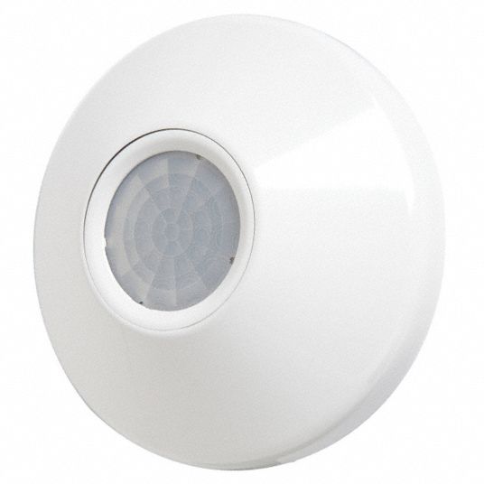 SENSOR SWITCH High Bay Occupancy Sensor Hard Wired, Ceiling, 120 V AC/277 V AC, White 6DXE3