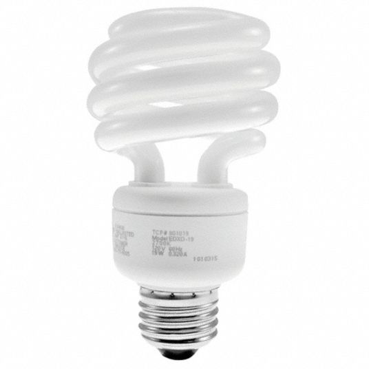 SHAT-R-SHIELD, Medium Screw (E26), Fluorescent, Compact Fluorescent ...