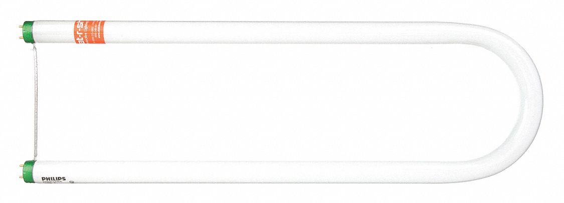 U-SHAPED FLUORESCENT BULB, T8, MEDIUM BI-PIN (G13), 6 IN U-BEND LEG SPACING, 32 W