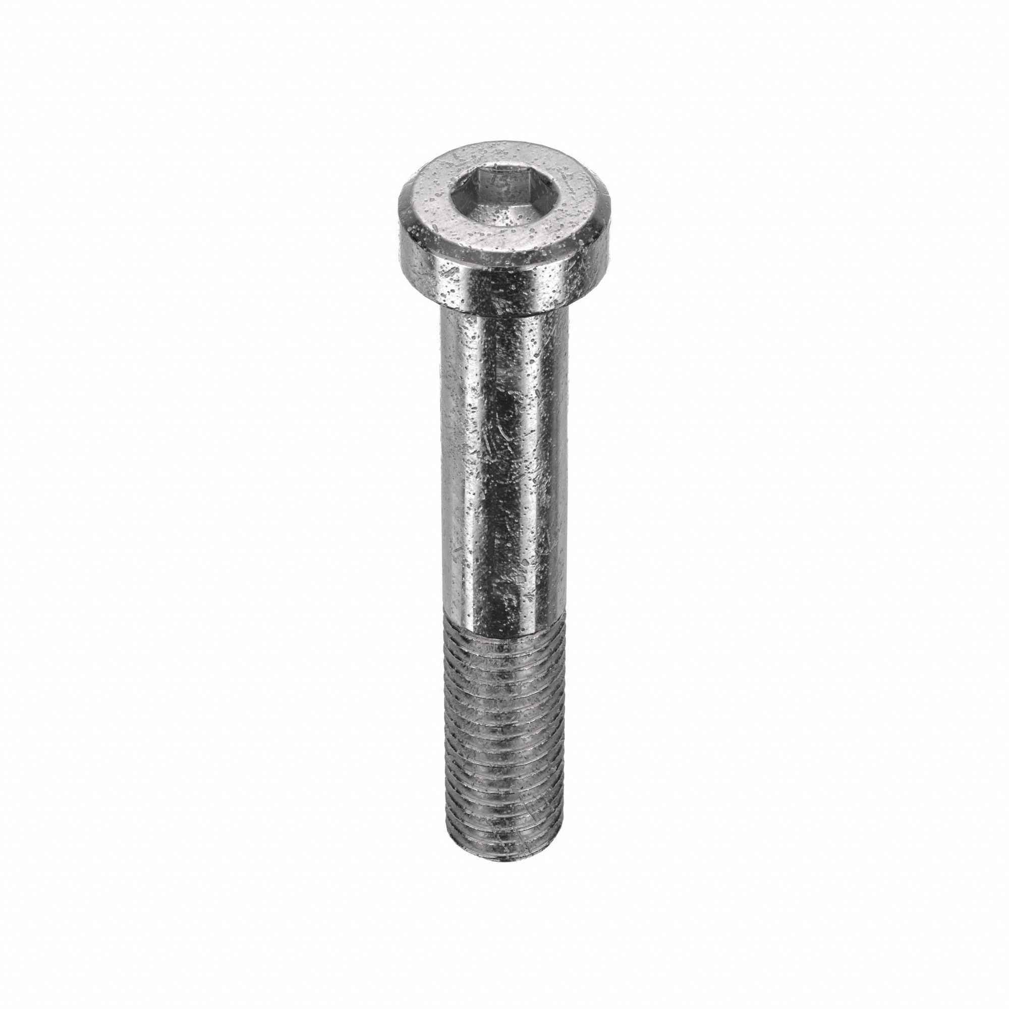 Socket Head Cap Screw: M10x1.50 Thread Size, 60 mm Lg, Low-Profile Std, Plain, Stainless Steel, 5 PK