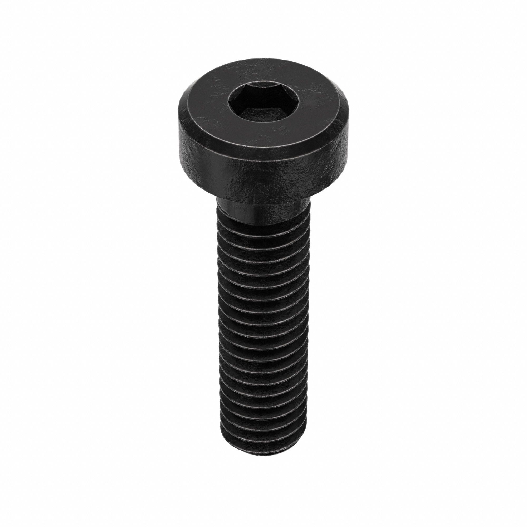 Socket Head Cap Screw: M4x0.70 Thread Size, 16 mm Lg, Low-Profile Std, Black Oxide, 100 PK