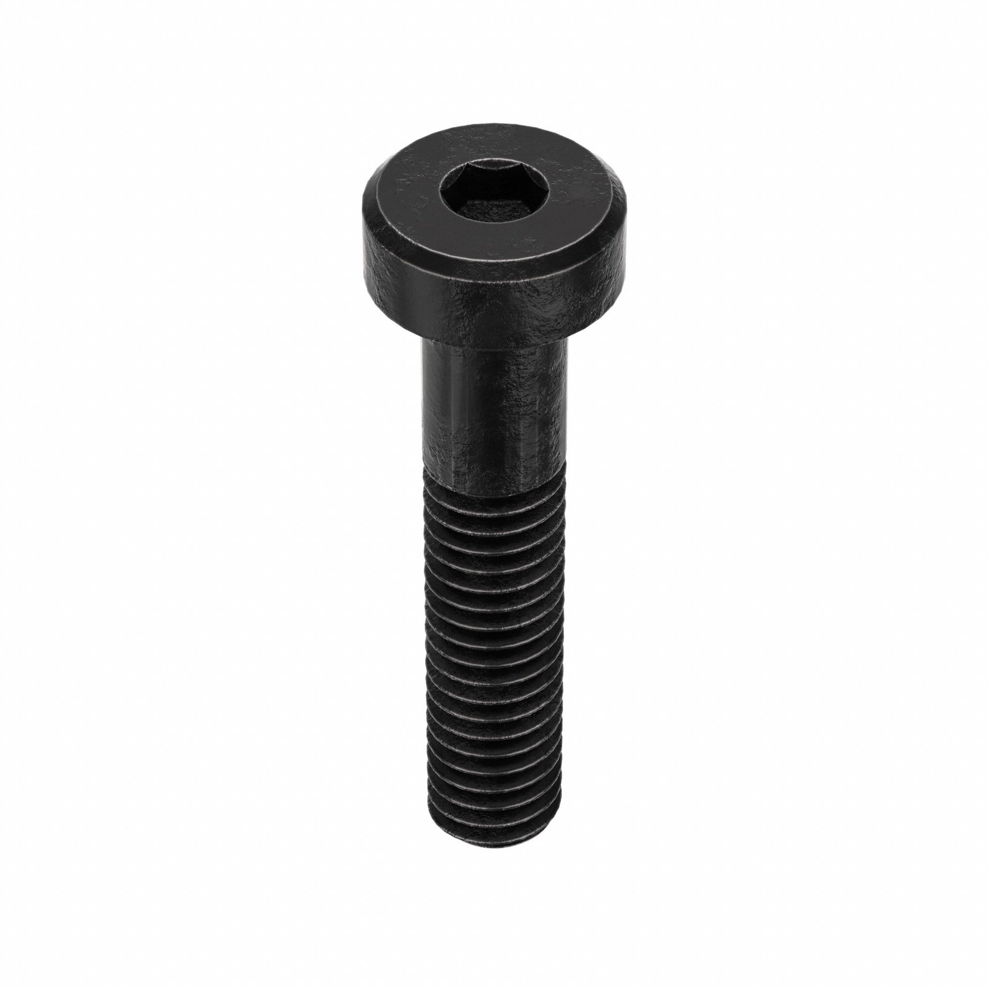 Socket Head Cap Screw: M4x0.70 Thread Size, 20 mm Lg, Low-Profile Std, Black Oxide, 100 PK