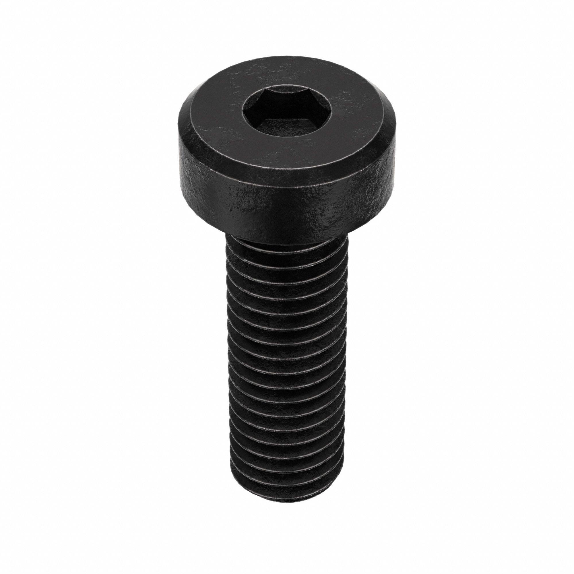 Socket Head Cap Screw: M5x0.80 Thread Size, 16 mm Lg, Low-Profile Std, Black Oxide, 100 PK
