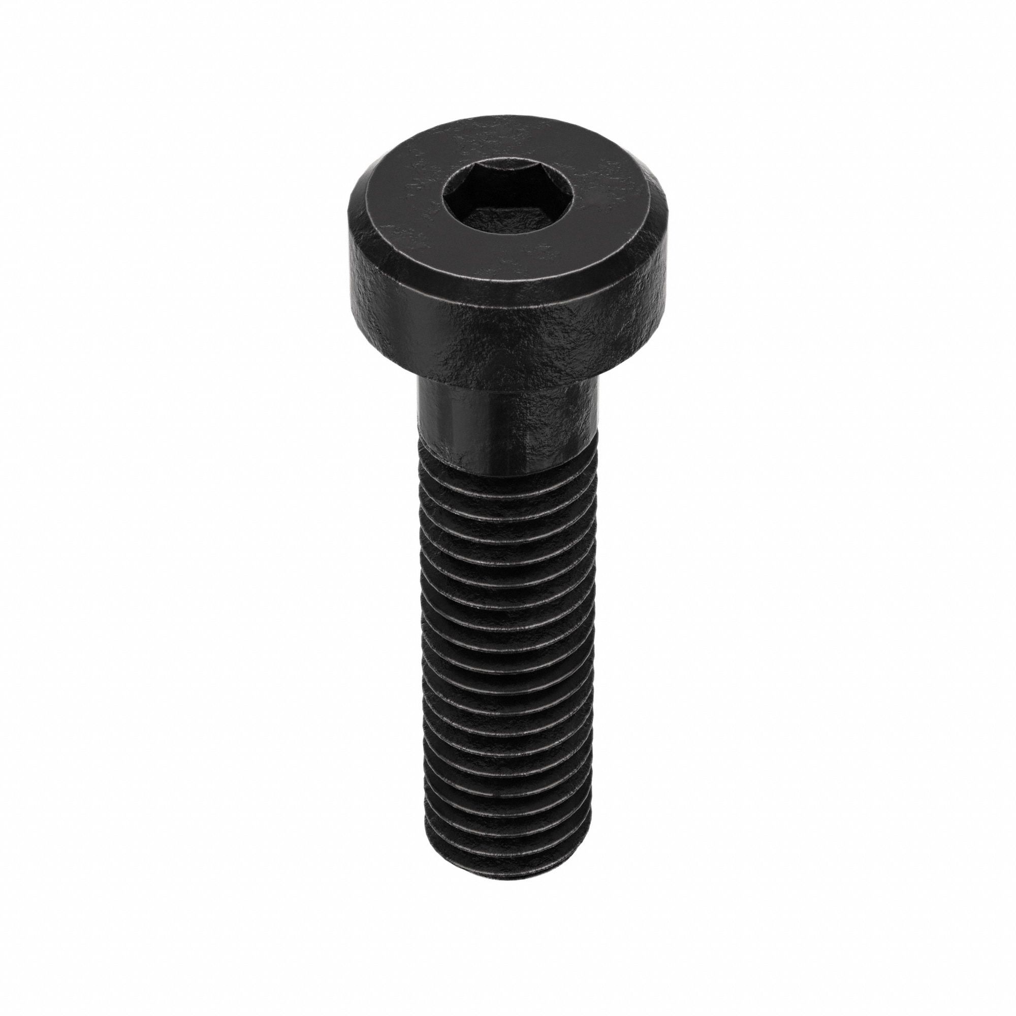 Socket Head Cap Screw: M5x0.80 Thread Size, 20 mm Lg, Low-Profile Std, Black Oxide, 100 PK