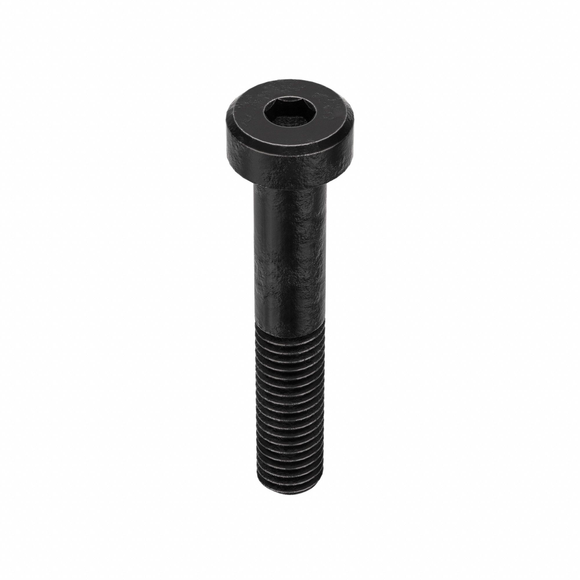 Socket Head Cap Screw: M5x0.80 Thread Size, 30 mm Lg, Low-Profile Std, Black Oxide, 100 PK