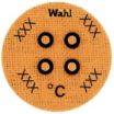 Harsh-Environment Non-Reversible Multi-Point Temperature Labels