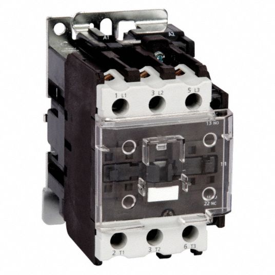 DAYTON 240V AC IEC Contactor; No. of Poles 3, Reversing No