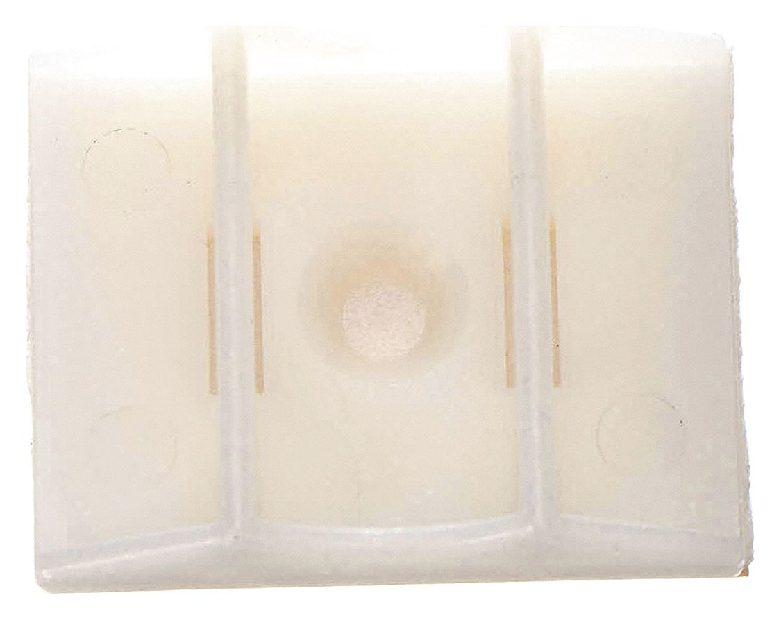 TAMPON MONTAGE SERRE-CÂBLES, FENTE 0,3 PO LA, FENTE 0,09 PO H, NATUREL, 1 PO LA, PQ DE 100
