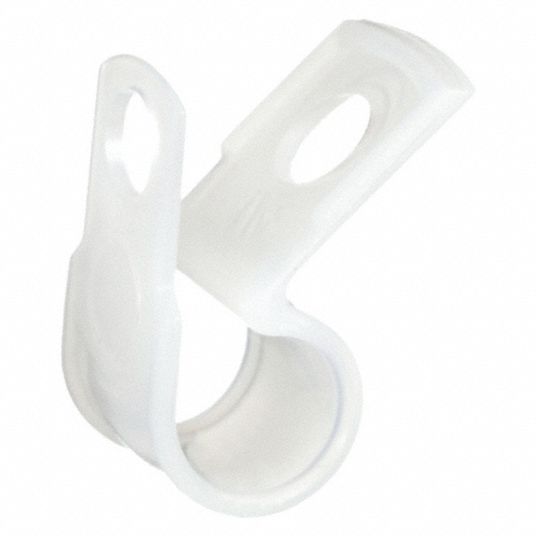 6/6 Nylon, Natural, Cable Clamp - 6EEE9|6EEE9 - Grainger